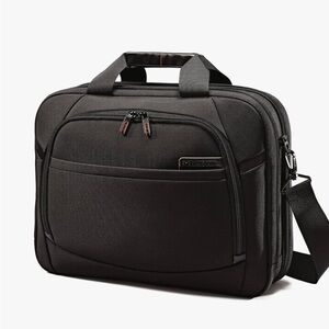 Samsonite Pro 4 DLX 2 Gusset PFT TSA Briefcase